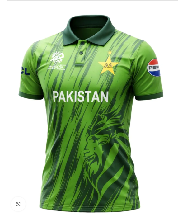 T20 WORLD CUP 2026 PAKISTAN TEAM JERSEY Official Article | PAKISTAN SHIRTS 2026 Pakistan T20 World Cup Shirt 2026