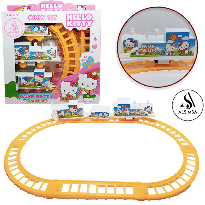 Train Tracks Set for Kids battery Operated Toy Assorted Characters and Colors
