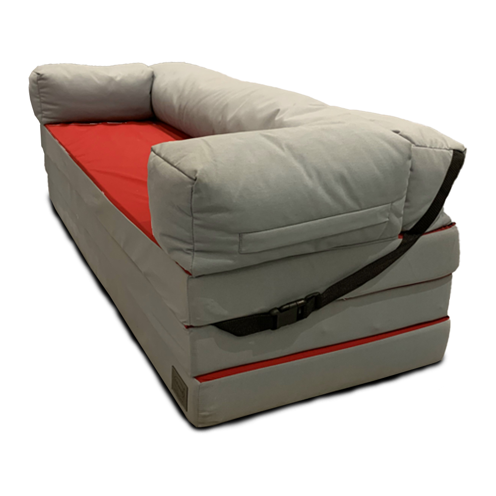 Relaxsit Fold Out Z Chair Couple Bed mattress double Folding Bed Two tone Sofa Cum Bed Mattress Foam