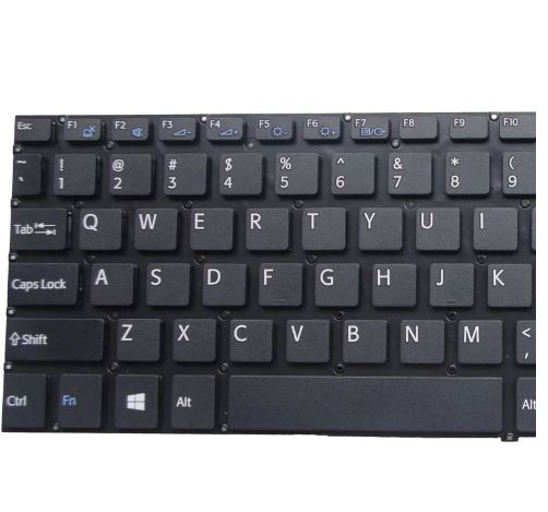 Touche De Clavier De Remplacement Pour Sony Vaio VSF152C29M - Occasion Très Bon Etat (TBE) - Blanc AZERTY