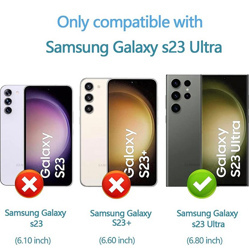 Samsung S23 Ultra Back Cover Transparent Soft Bumper Clear 6D Silicon Jelly Back Case Imported