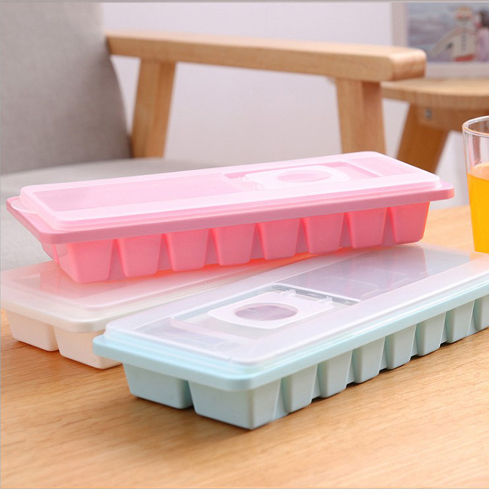 Ice Cube Plate Easy To Clean Food Grade Safe Ice Cube Mold 20 Ice Cube Plate Easy To Clean Food Grade Safe Ice Cube Mold
