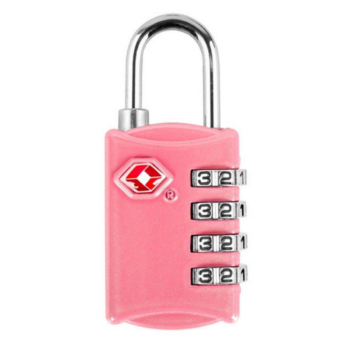 Pack Of 5 Cute Luggage Combination Lock Cable Padlock Code Locks Gym