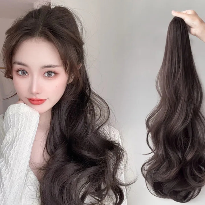Ponytail Hair Extensions Heat Resistant Jaw Clip in Hair Extensions with Tie Natural Ponytail Extensions You’ve Been Dreaming Of!