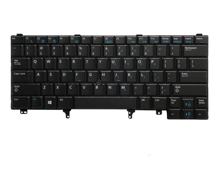 Laptop Notebook Keyboard For DE Latitude E5420  P/N  PK13VG1A00 – Black