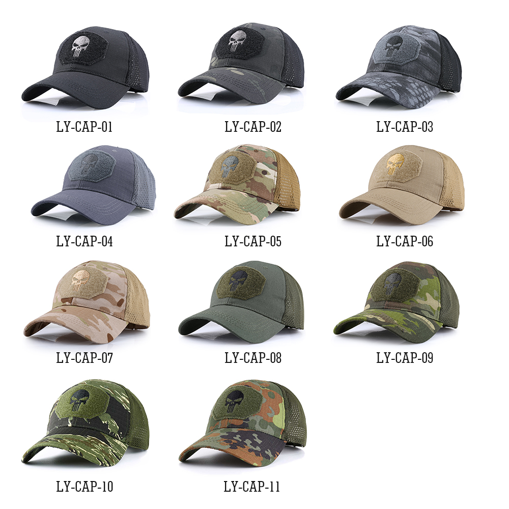 Outdoor Baseball Caps for Men Multicam Adjustable Tactical