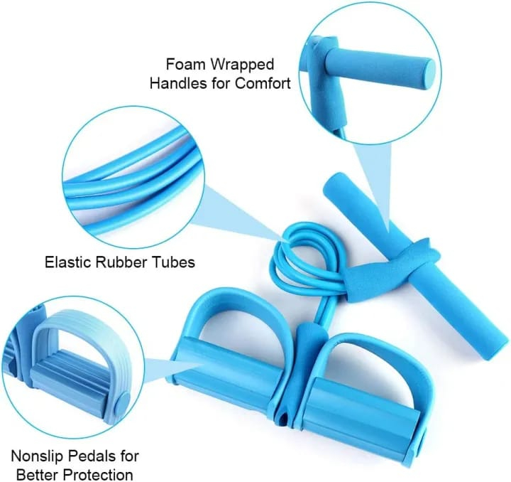 Tummy Trimmer | Double Spring Resistance Exerciser | Home Workout Equipment for Abs, Waist & Full Body Fitness