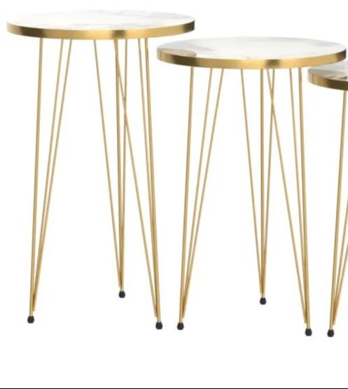 1 Pcs /  2 Pc / Set of 3 Round Coffee table/Side table/ Table for Home/Living room/office /Table by AlHafiz walls/ 100 % Authentic / For more information See Description