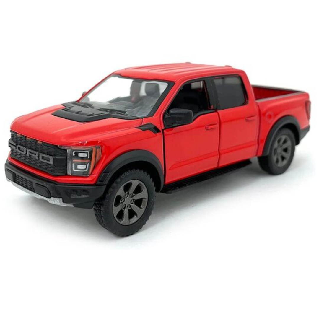 Ford Pickup Truck Double Cabin 2022 Kinsmart Diecast Model Car Scale 1/46 Multicolor