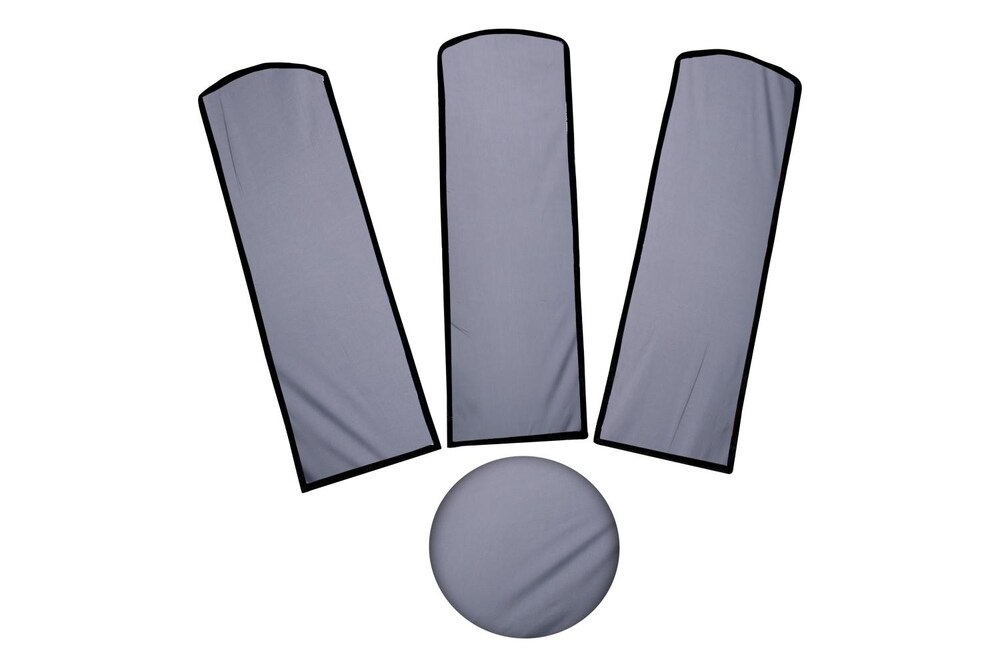 Ceiling Fan Covers with Motor Cover Grey/Black 4 Pcs fan cover Washable & Dustproof