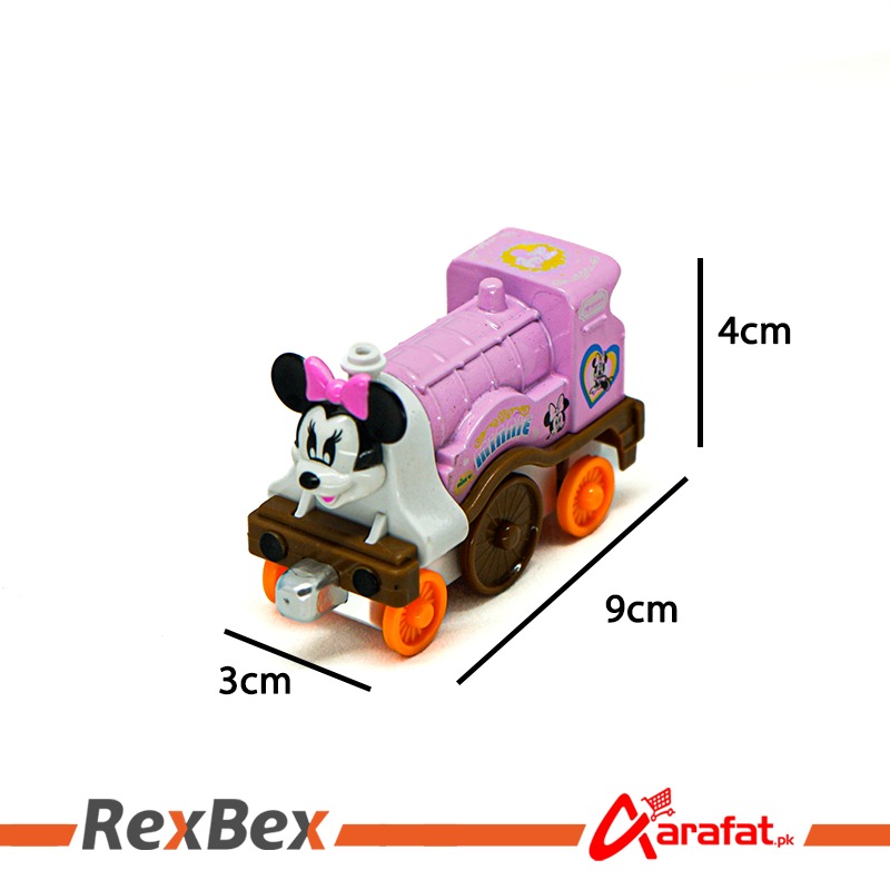 Disney Cartoon Train Metal Die Cast with Magnet Train assorted single unit Action For Kids
