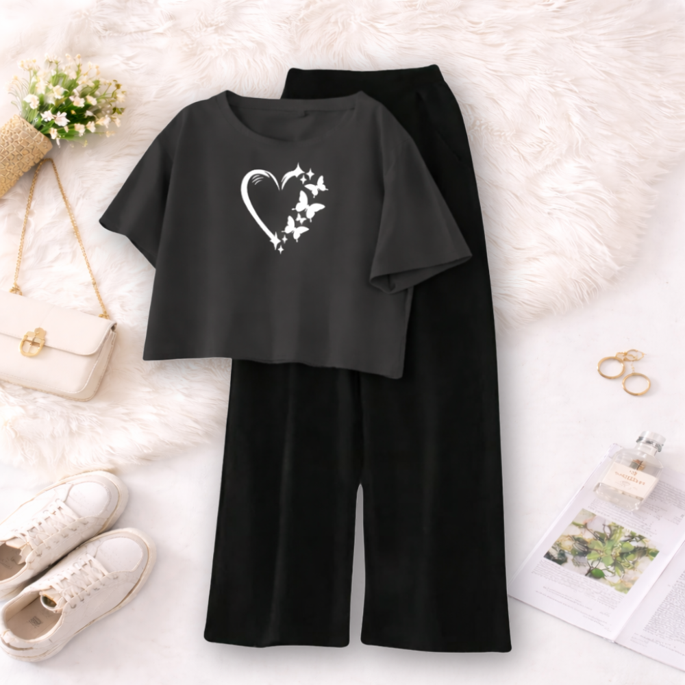Dark Grey & Black