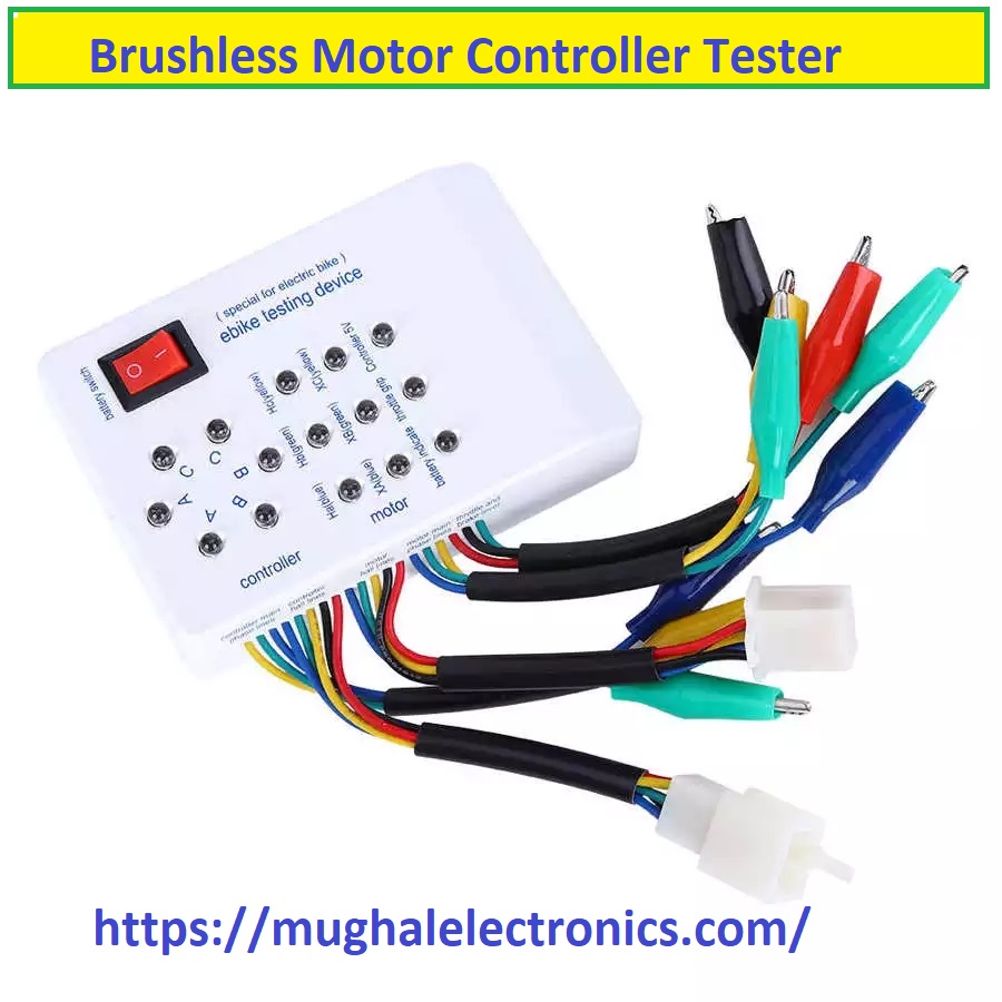 24V/36V/48V/60V/72V Electro Car E-Bike Rickshaw Scooter Brushless Motor Controller Tester Electronic Module High Performance