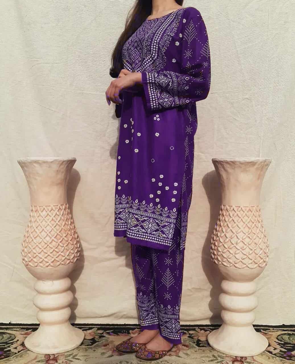 New Chunri 2pc dress by Stylixh Collection for women and girls