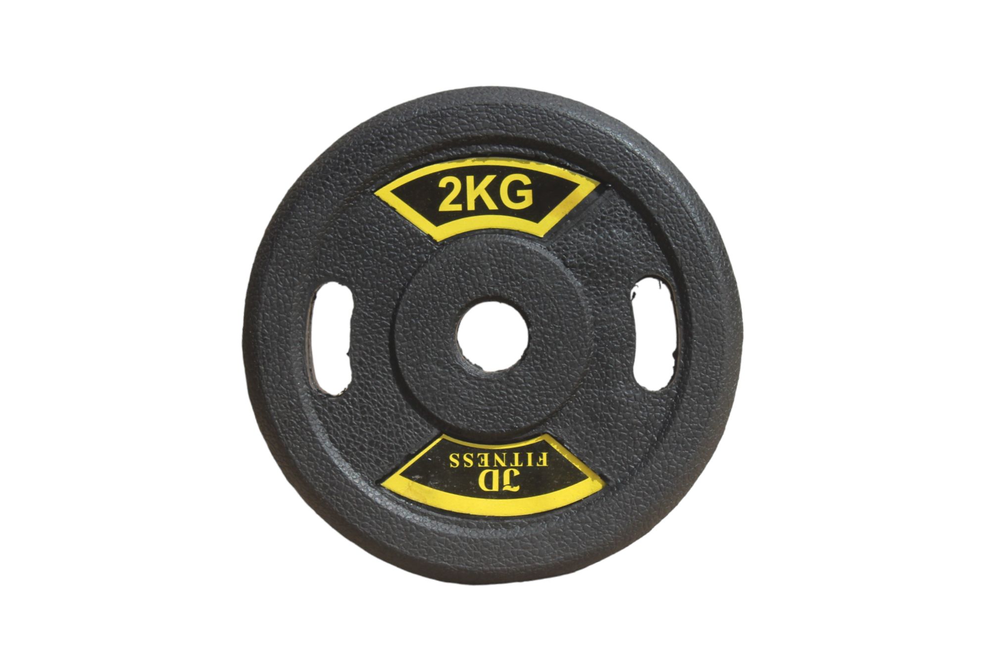 JD Fitness High Quality Professional Rubber Coated Weight Plates (1-Inch Hole) - Durable Strength Training Plates for Home Gym Barbell & Dumbbell Rods - Standard 28mm Size (Single Piece)