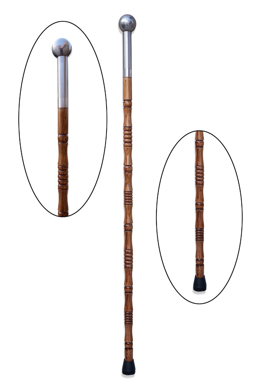 Old Man Stick Wood / Wooden Walking Stick / Walking Stick / Wooden Cane