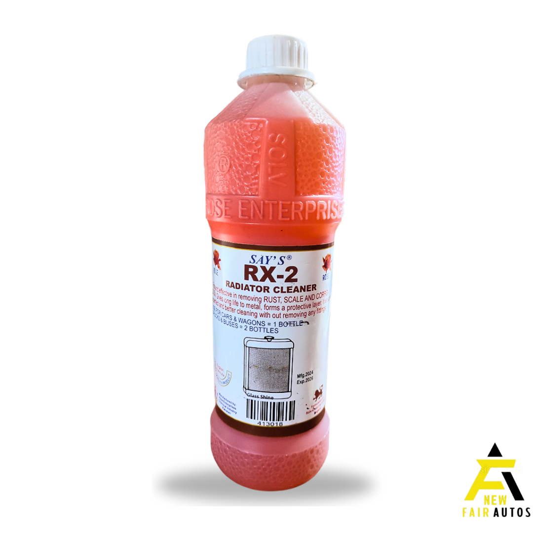 Say's RX-2 Radiator Cleaner | Rust & Scale Remover | Coolant System ...