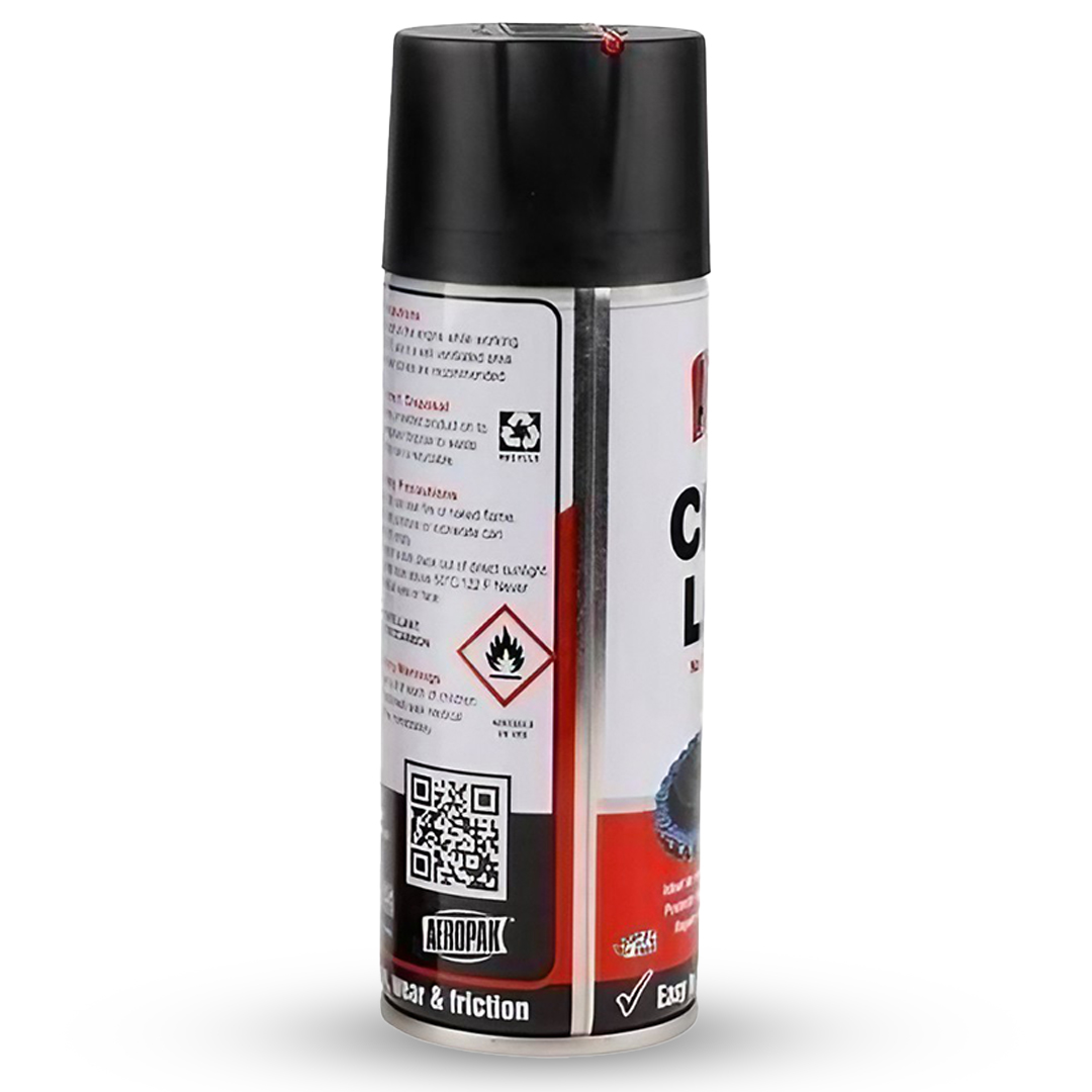 Aeropak Chain Lube - long lasting lubrication  heat resistance and corrosion protection