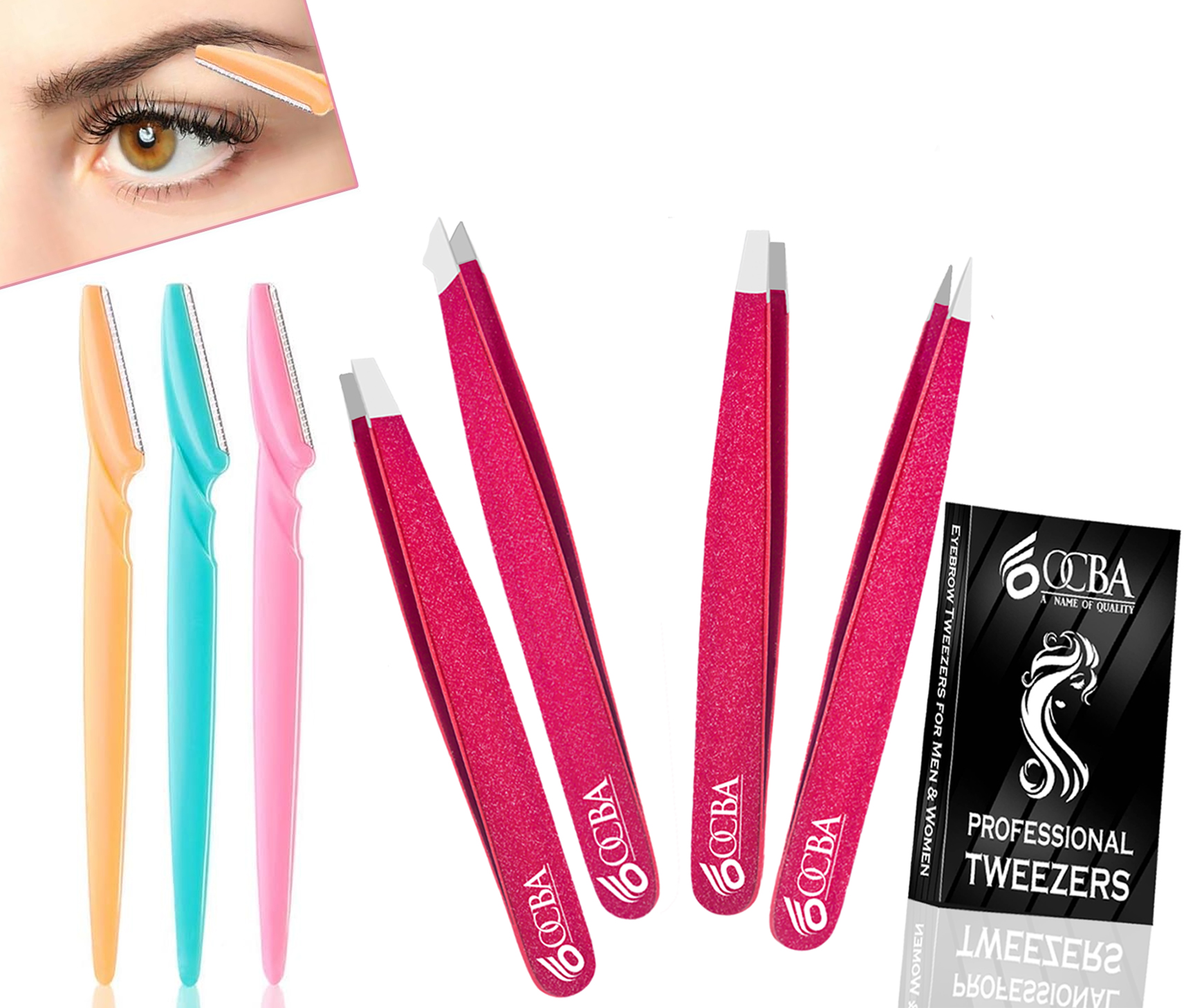 TINKLE Eyebrow Razor Facial Hair Remover Painless Portable Facial