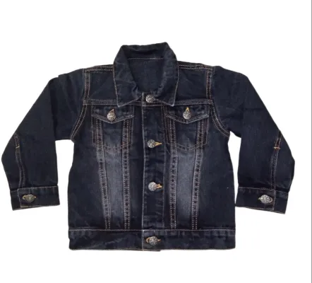 Baby black denim sales jacket