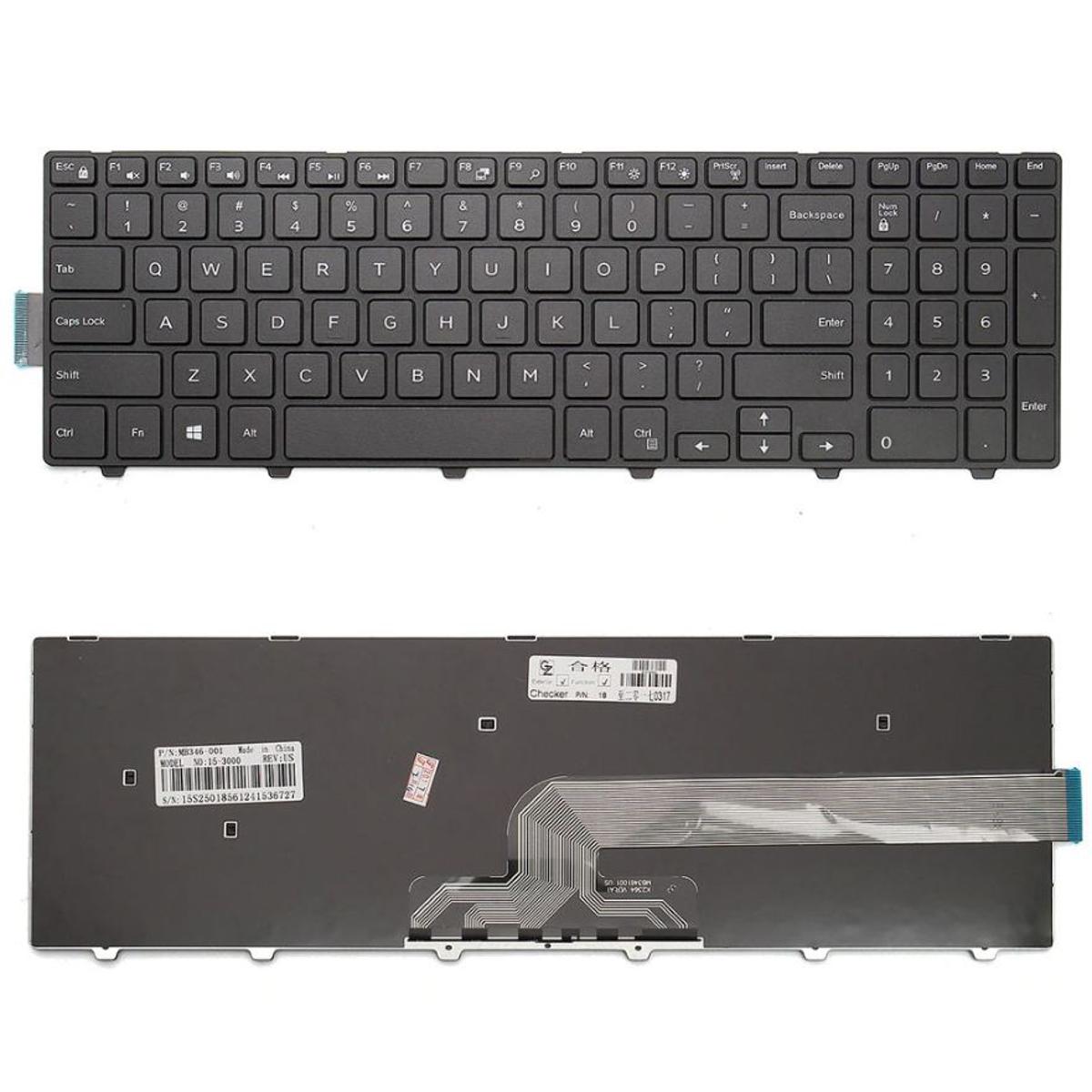 Dell_Inspiron 15 3000 3541 3542 3543 3551 3558 3559 5000 5542 5545 5547 5548 5551 5555 5558 and 17 5000 Series Keyboard  US Layout