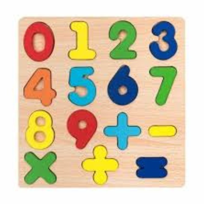 Colorful Wooden Alphabet Puzzle Board, Educational Letters and Numbers Matching Game, Kids Wooden Learning Toy and Early Education Board.