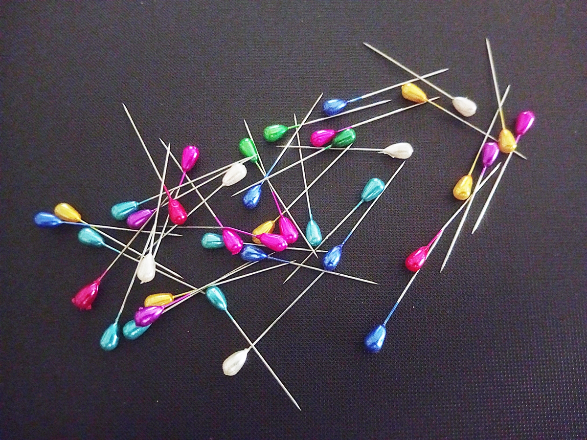 80 Pieces -Scarf Pins  Pear Shaped Clothing Dress Pin for Kids & Women