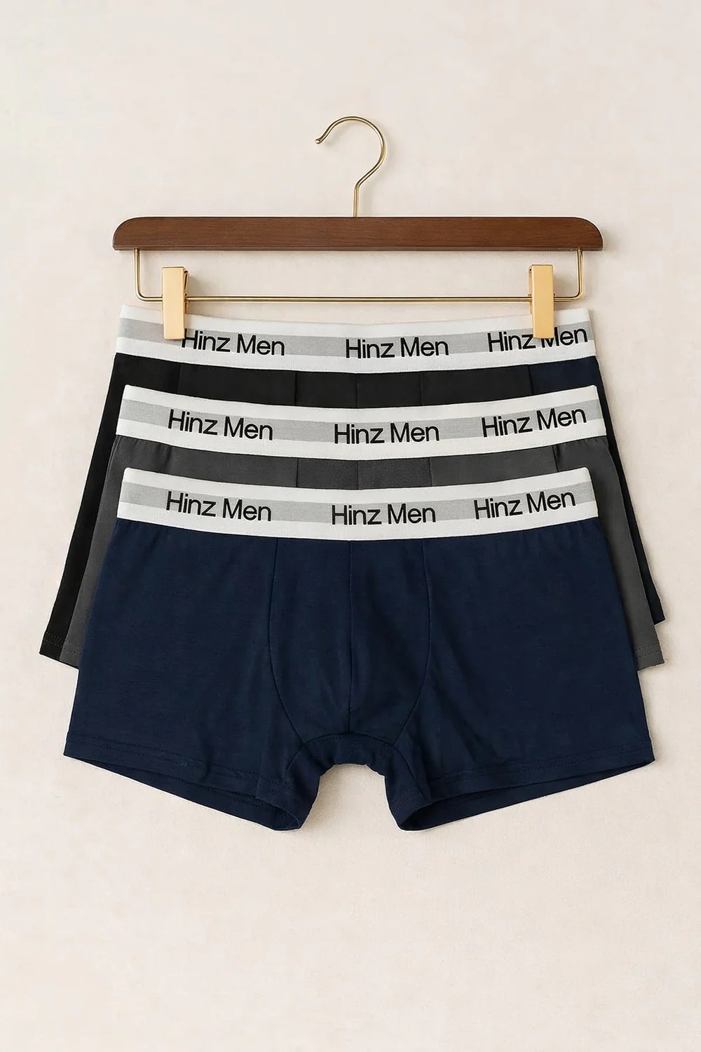 Hinz Men Signature Cotton (3 Low Rise Trunks)