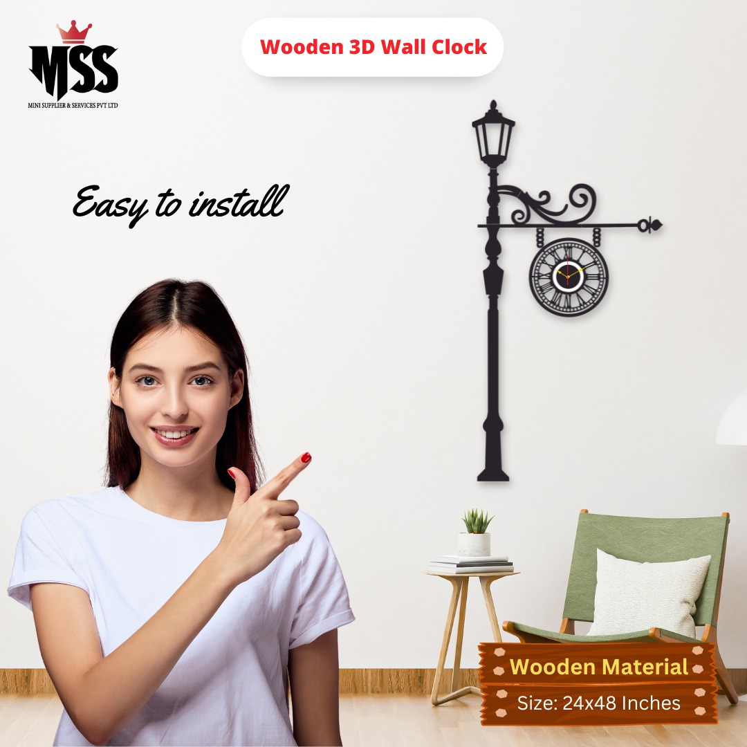Acrylic Wall Clock Decoration Quartz for Home