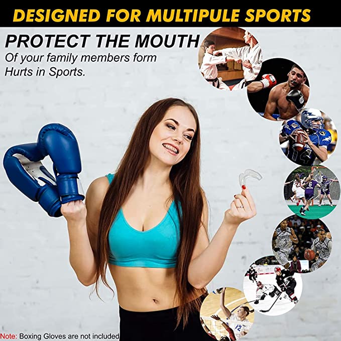 5RIDGE Mouth Guard Transparent Senior – Ultrathin Sports Mouthguard for Football, MMA, Boxing & More | Minimalist Pro Protection for Adults & Youth