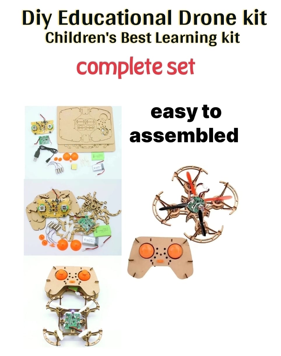 Diy wooden drone project best educational learning kit
