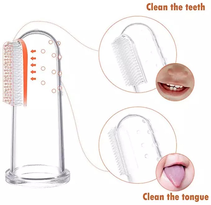 Baby Finger Toothbrush Silicon Toothbrush Children Teeth Clear Soft Silicone Infant Tooth Brush Rubber Cleaning Baby Brush