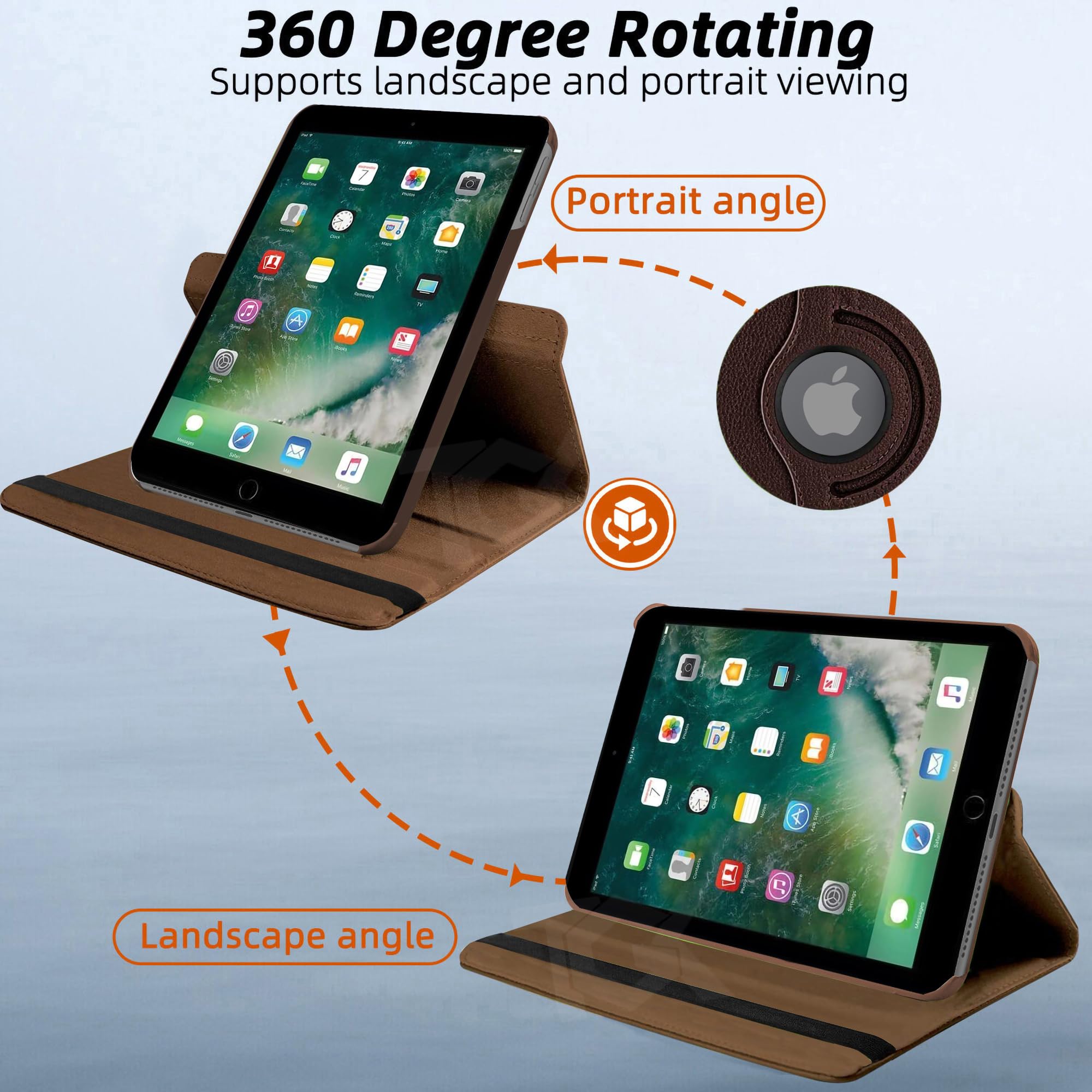 Cover For Galaxy Tab A9 Plus / Galaxy Tablet A11 Plus 11 Inch Case – Rotating Protective Cover