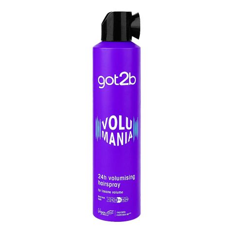 Got2b Volume Mania 24 Hours Volumizing Hair Spray | Hair Styling Care | 300ml