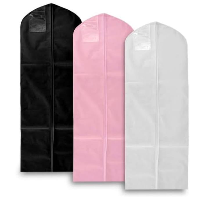 60 inches + 48 inches Wedding dress packing bags Garments bag pack of 3 Home Clothes Cover maxi cover Garment Cover Case Dustproof For Cloth / Dress Coat / Suit Clothing Protecto