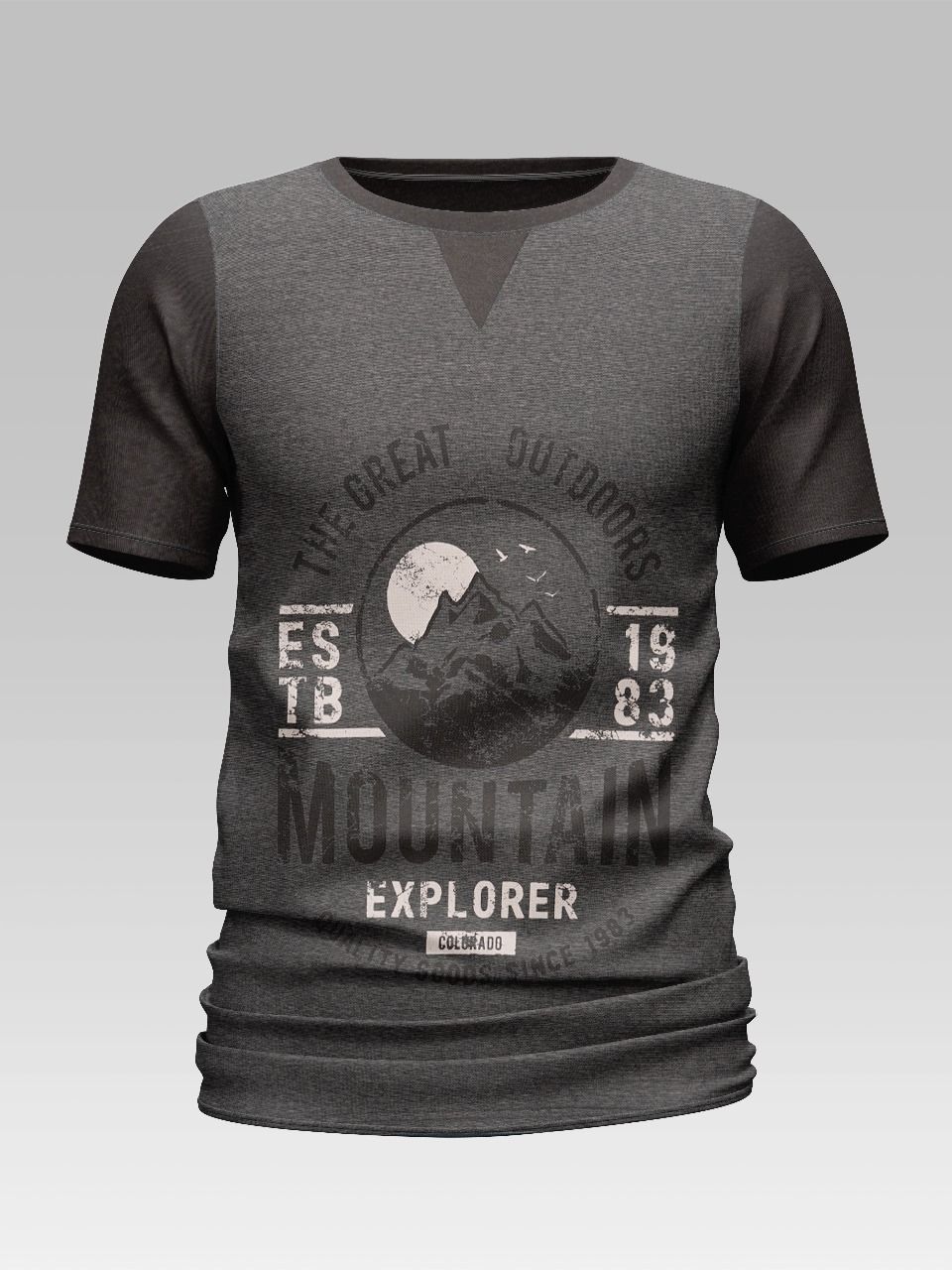 HashBack basic Oversized premium Tshirt For Men Printed