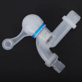 G1 2 Plastic Washing Machine Tap Fast On Faucet Laundry Mop White