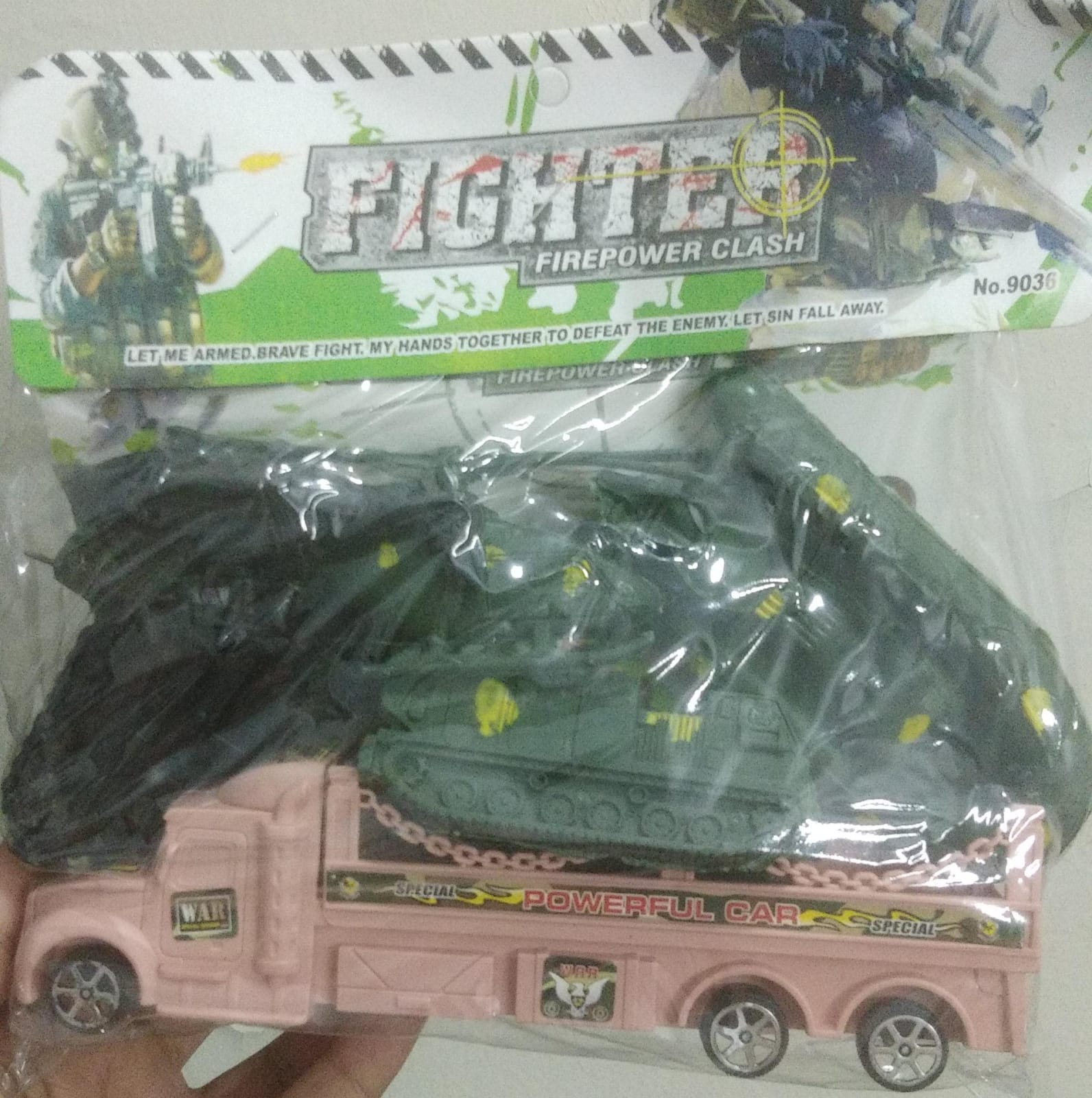 Military Truck Set Foji Army Soldier Toy Set - Fighting Soldiers - War Man Action Figure Toys Set For Kids Boys Girls