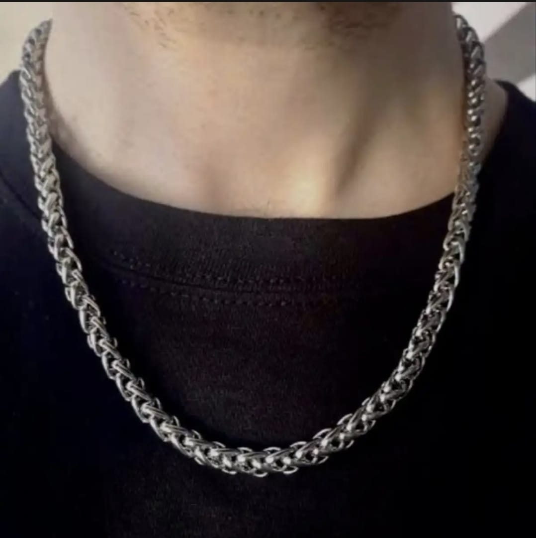 Silver Black Gold Neck Chain - High Quality  For Men Girls Boys