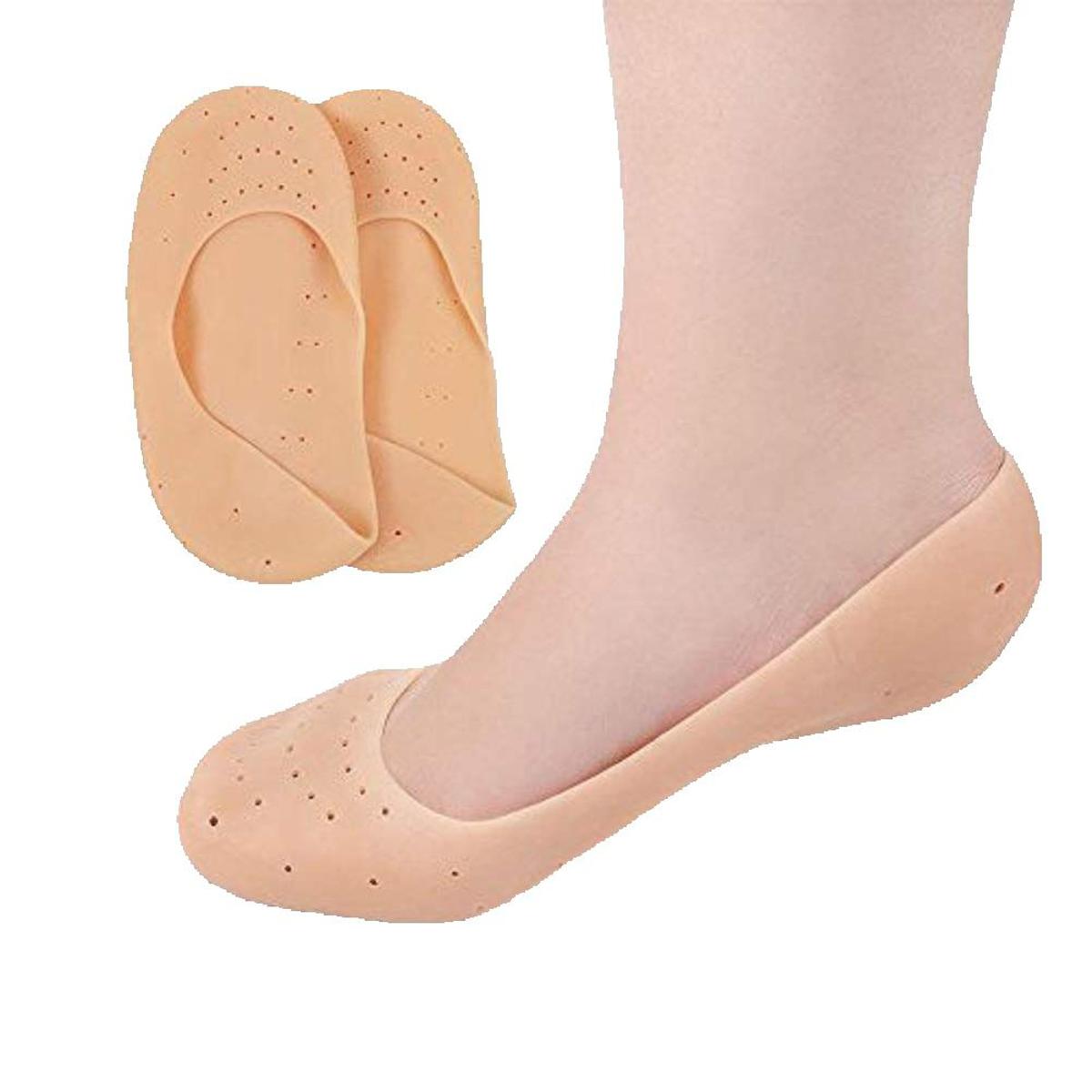 Anti Crack Silicon Socks Protect Foot from Cracks and Pain Silicon Socks for Foot Relief
