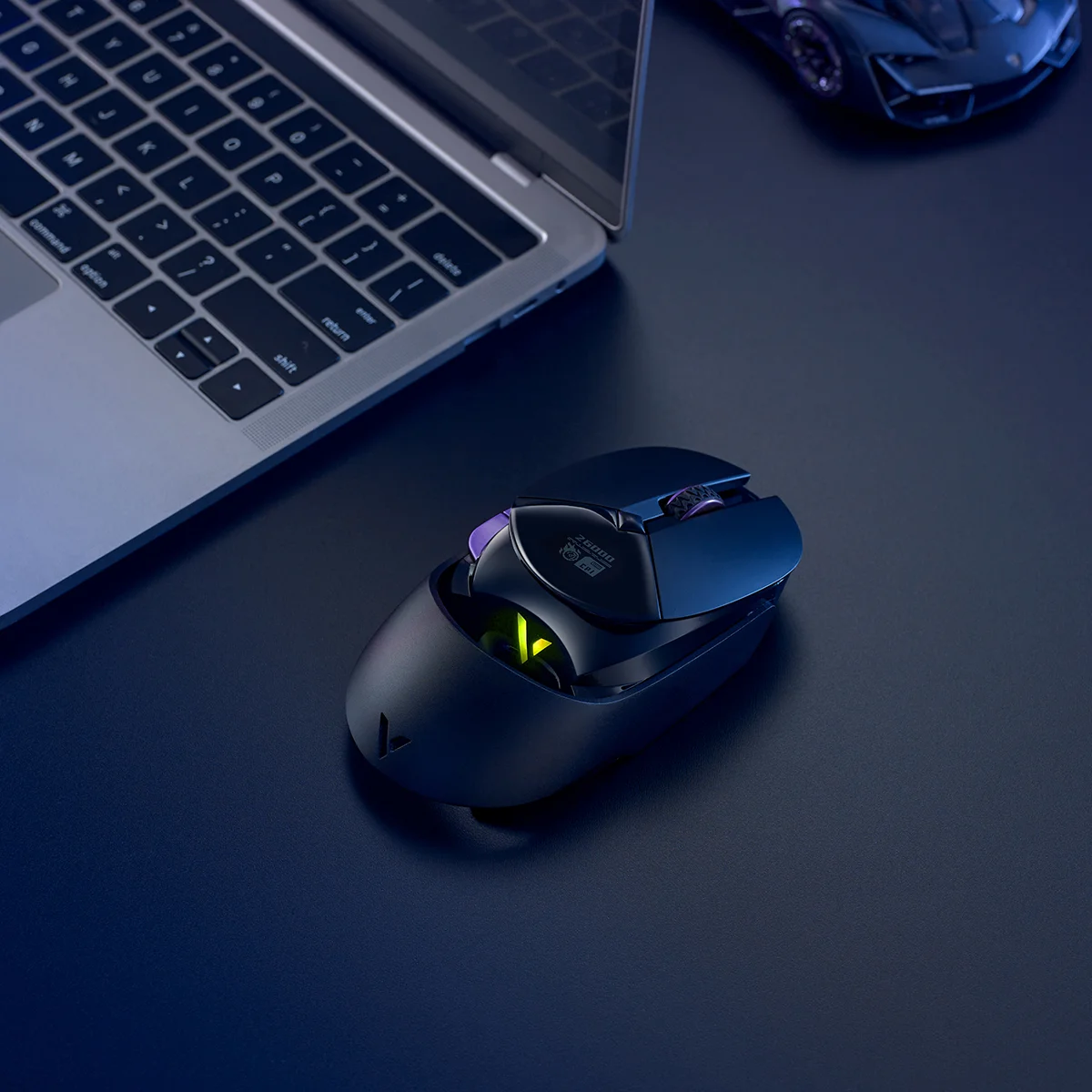 RAPOO VT960 PRO Wired & Wireless Gaming Mouse 26000 DPI with 9 Programmable Buttons Aluminum Alloy Design OLED Display 29 417674215f611c8e5c3751f66e29e819