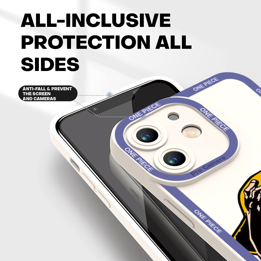 AMORVOR for Realme Pro Back Cover Anime Cool Luffy Case Camera