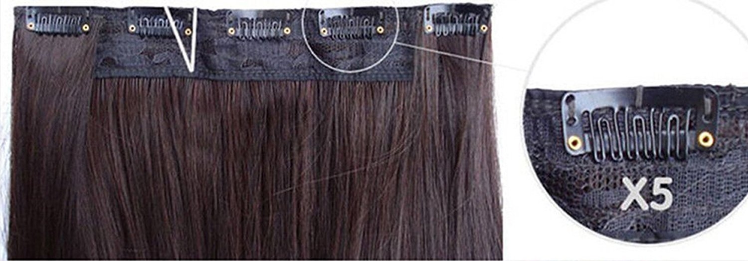 Natural Brown Hair Extension for Girls – 100% Natural Looking Hair