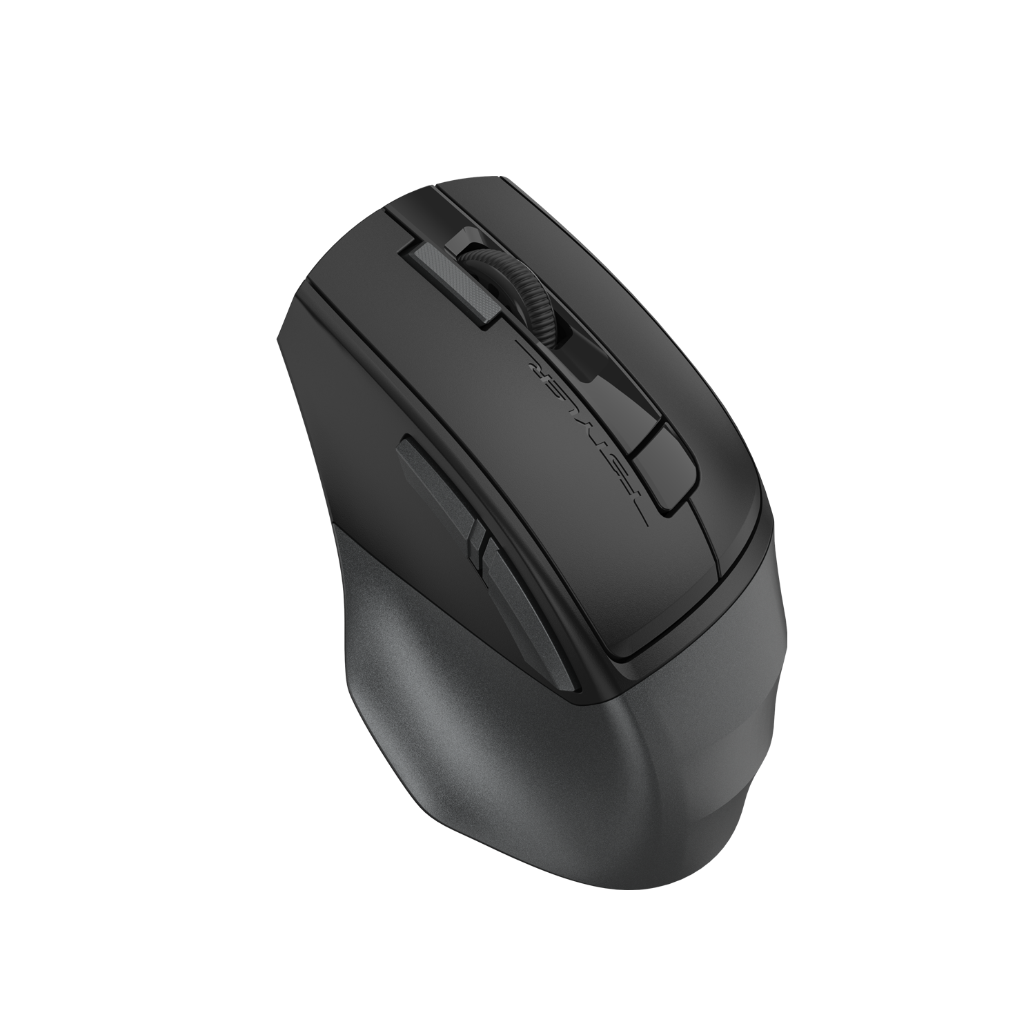 A4tech Fstyler FB45CS Air2 Dual Mode Mouse - Bluetooth + 2.4G Wireless - Desk + Air Functions - Rechargeable - 2000 DPI - Screen Capture Button - Stone Grey