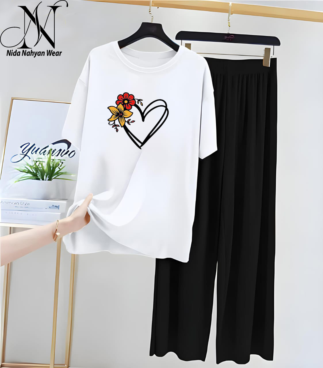 Soft cotton Night Wear for Women size S to XL & Kid size 4 to 14 Years, Night suit for girls and women, Sleeping Dress Girls Sleepwear Loungewear Sleeping Suit lingerie T shirt and Pajama, Night Dress for girls and women