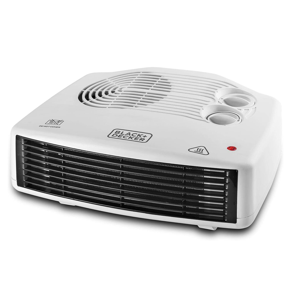 BLACK+DECKER 2400W Horizontal Fan Heater With Thermostatic and