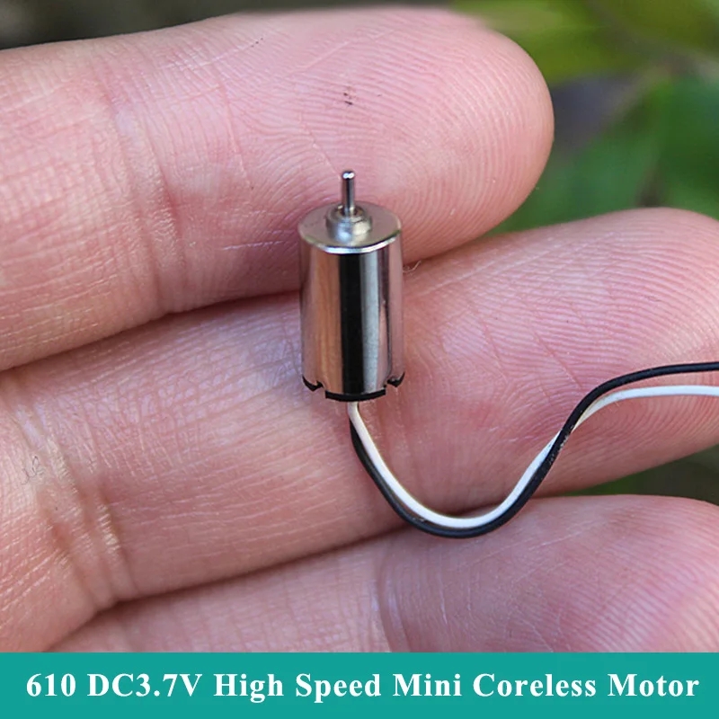 3.7V DC 35000RPM 0610 Mini Coreless Motor Tiny