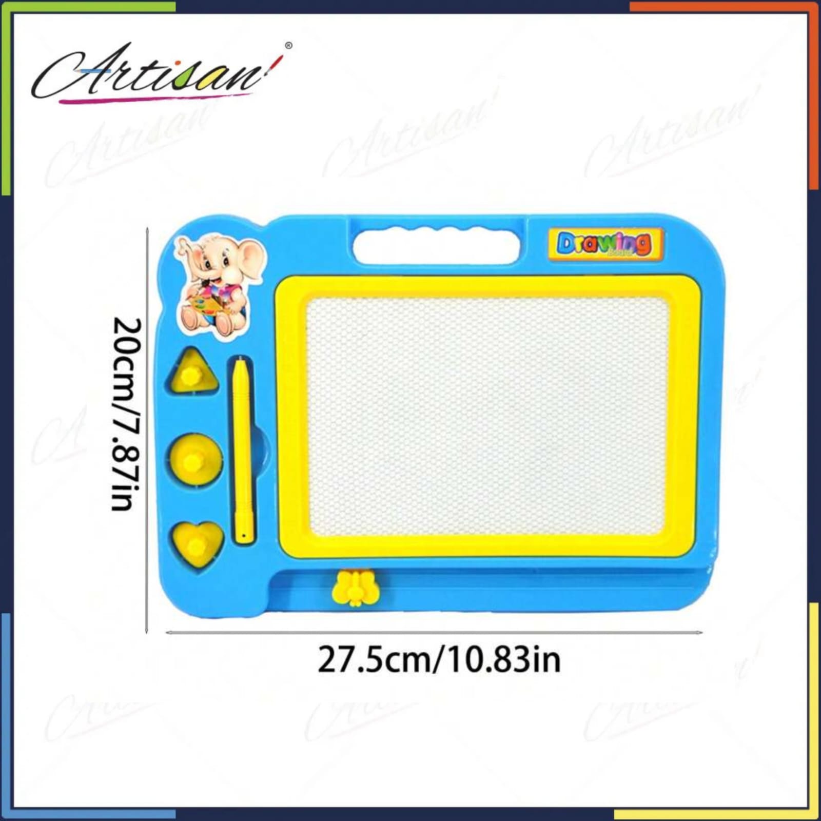 Magnetic Learning Drawing Board Erasable Doodle Board Educational Writing And Sketching Pad for Kids Travel Games Educational Toys