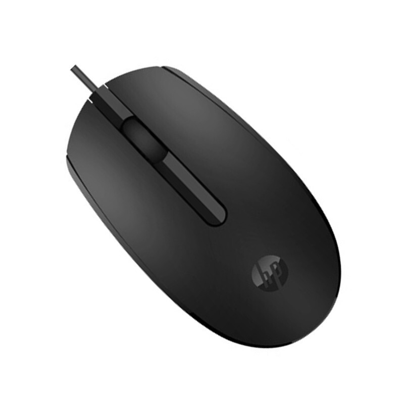 HP M10 Portable Ergonomic Design Computer Mouse Wired Usb Business Office Mouse HP Original HPs M10 BLACK COLOR Optical Laptop Mouse Portable Desktop Notebook Computer Office USB Wired Gaming Black New Mouse