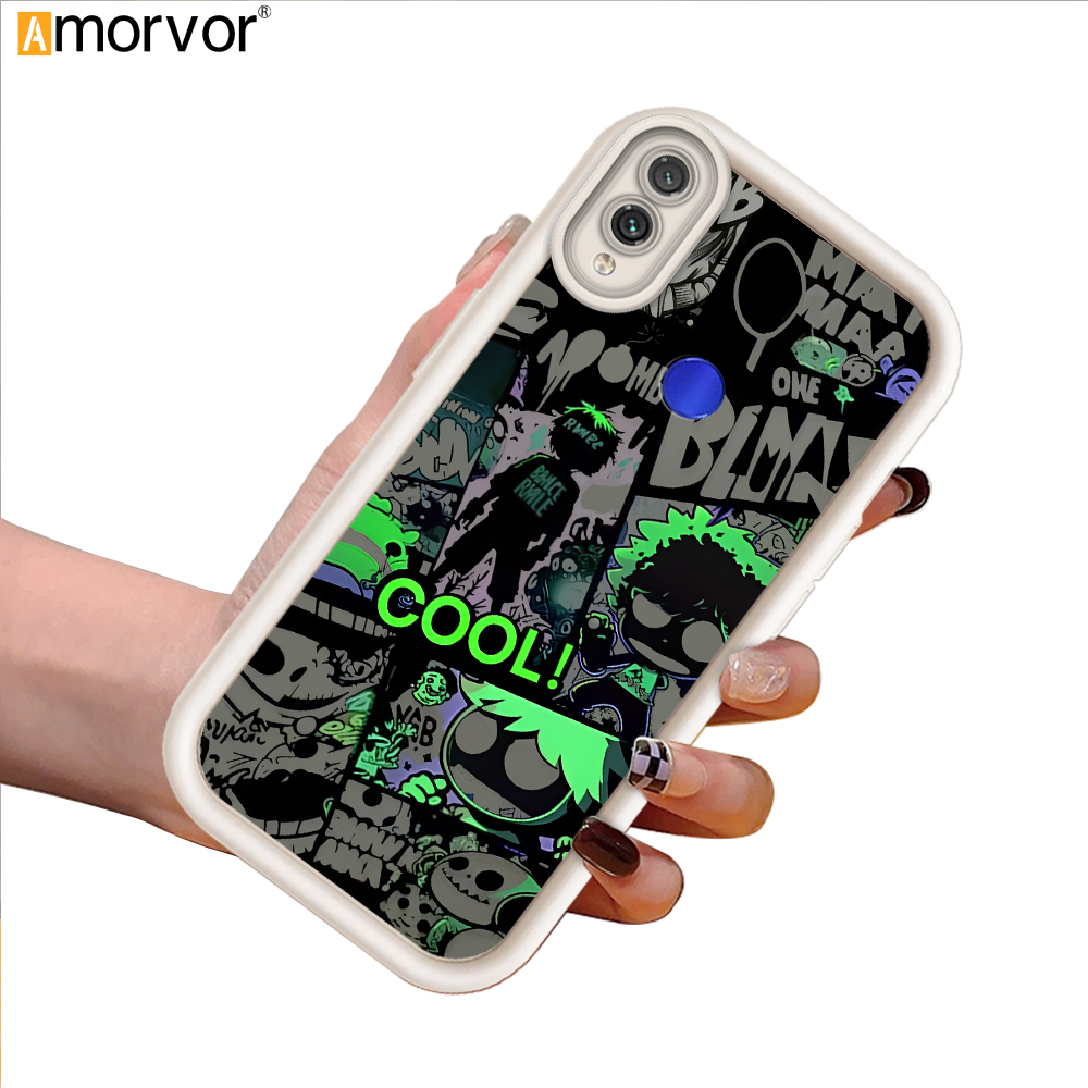 AMORVOR for Redmi Note Note Pro Back Cover Dark Illustration
